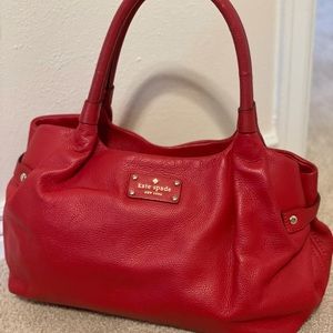Kate Spade Red Shoulder Bag